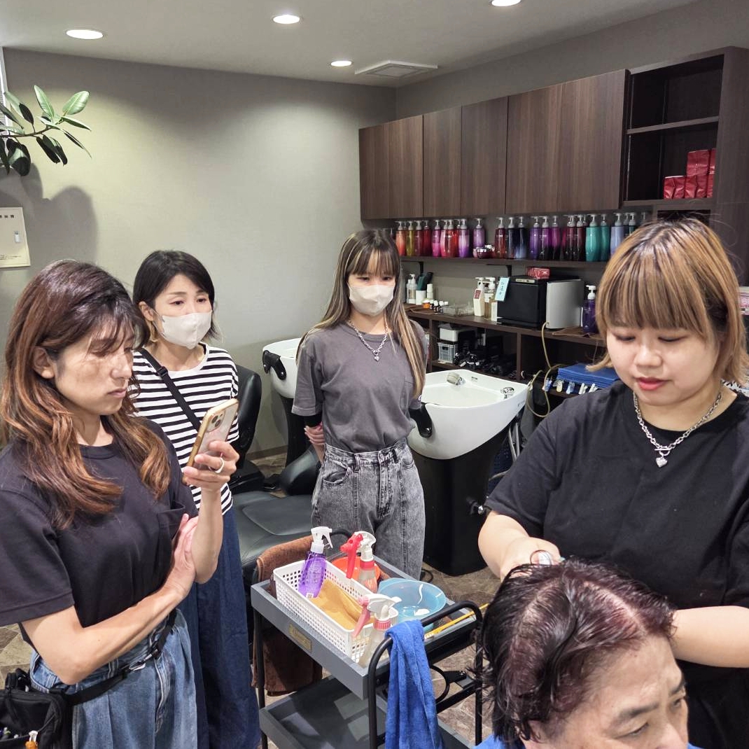 アップヘア講習