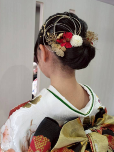 成人式のヘアアレンジ