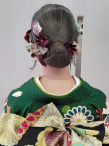 成人式のヘアアレンジ